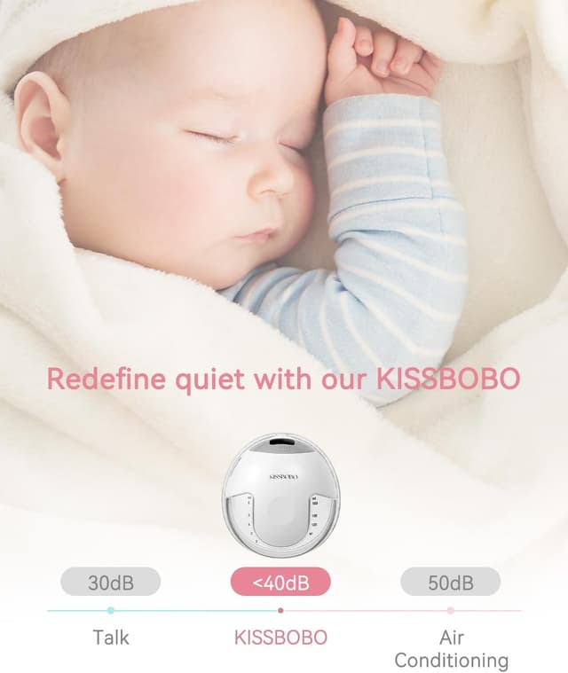 Detalle 2 de KISSBOBO K5 electric breast pump 320mmHg