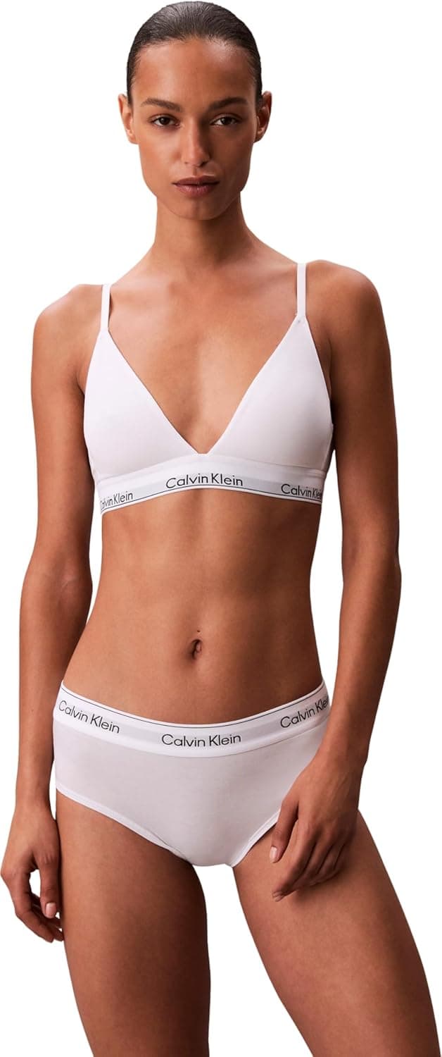 Thumbnail 6 de Calvin Klein Donna reggiseno a triangolo lightly lined con fascia e logo