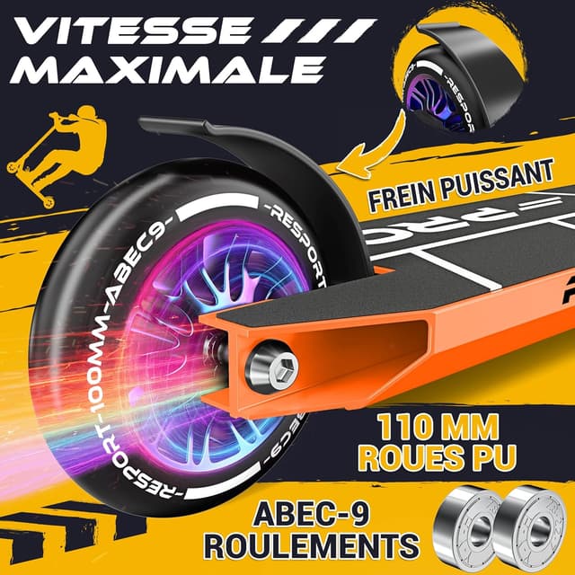 Thumbnail 4 de RE:SPORT Revo Pro Trottinette stunt 110 mm