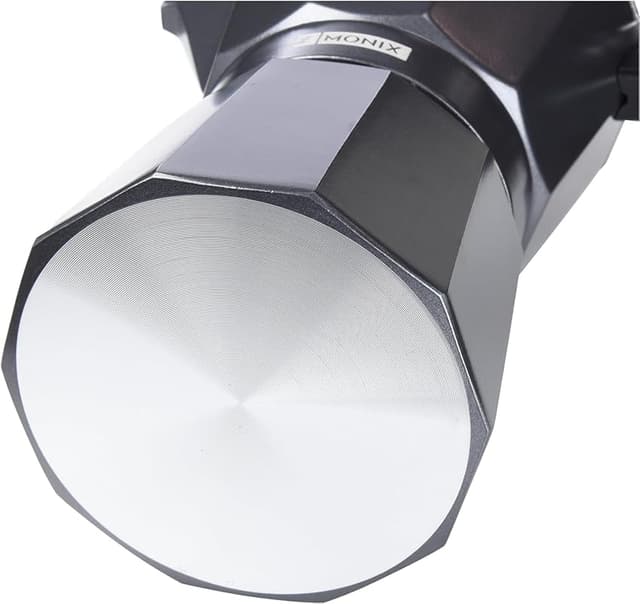 Detalle de Monix Vitro Noir Cafetera italiana aluminio 3 tazas