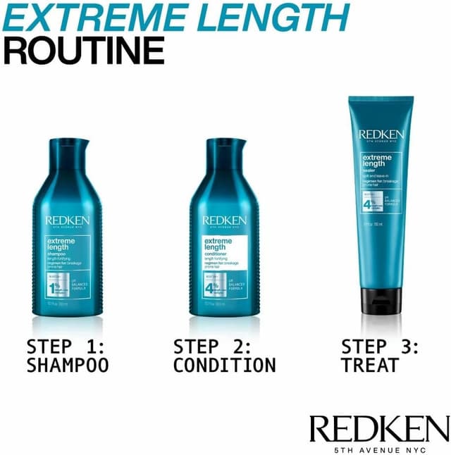Detalle 2 de REDKEN Conditioner (Biotin & Castor Seed Oil) Extreme Length – 300 ml