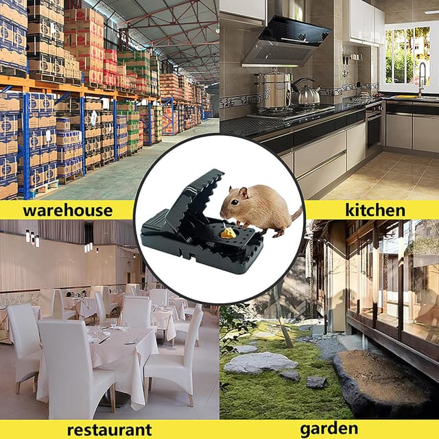 Thumbnail 5 de HOMEREVEL Reusable Mouse Trap 6-Pack