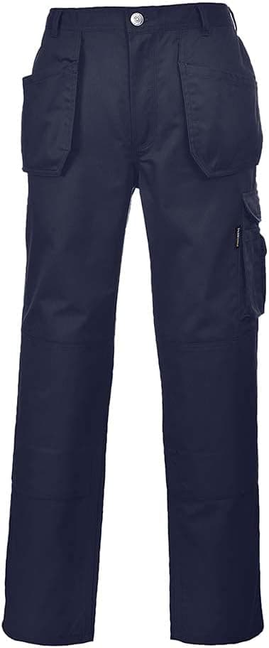 Detalle 2 de Portwest Slate Holster Trouser (KS15BKRXXXL) in Black – XXXL work trousers with mobile protection