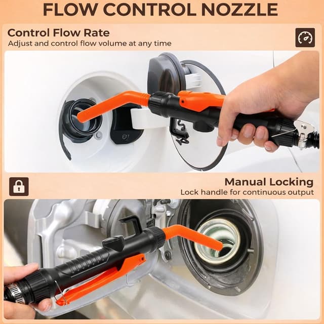 Thumbnail 4 de BOLCOWE Fuel Transfer Pump 2.8 GPM Portable Pump