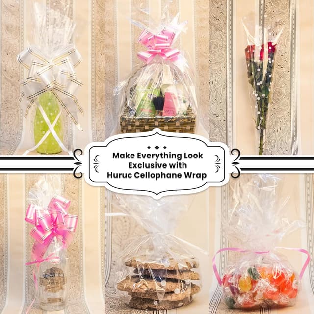 Thumbnail 6 de Huruc Clear Cellophane Roll 80 cm x 30 m