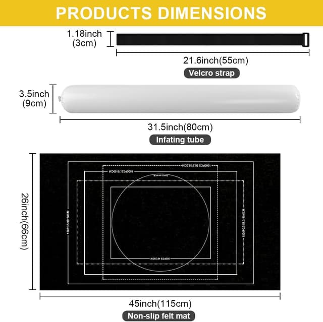 Thumbnail 1 de Ainiv Puzzle Roll-Up Storage Mat for 1500 Pcs