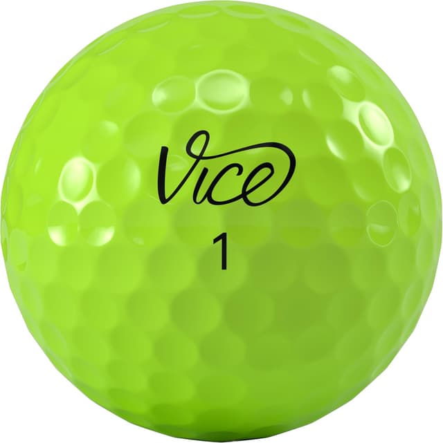 Detalle 2 de Vice Pro Plus Golf Balls (4-Pack) with urethane cover and alignment line