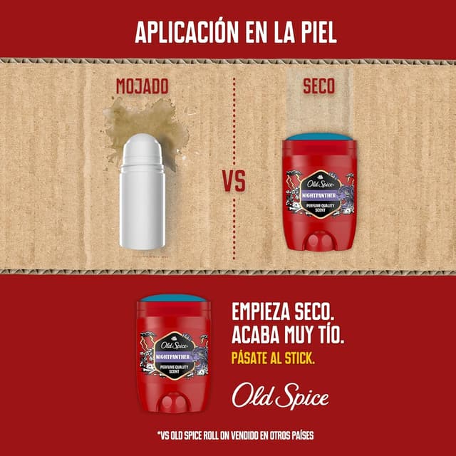 Thumbnail 4 de Old Spice Night Panther 4x50ml desodorante en barra