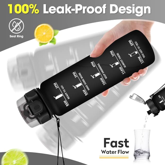 Thumbnail 3 de JAPORIA Botella Agua 500ml con Pajita