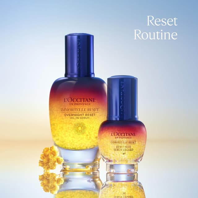 Detalle de L’Occitane Immortelle Reset Serum (Night) 30 ml – anti-ageing, hydrating & soothing