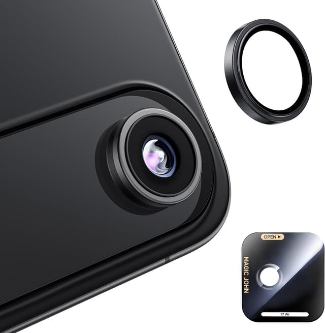 Thumbnail 6 de MAGIC JOHN iPhone 17 Pro Max Lens Protector 9H