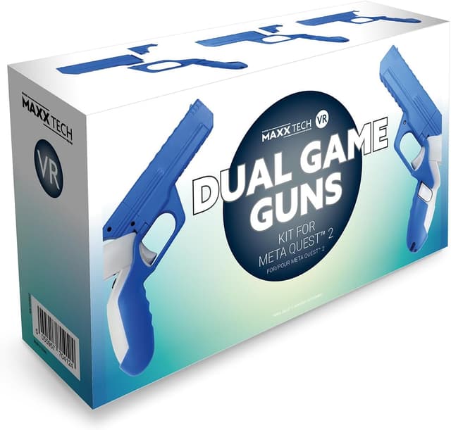 Detalle 2 de Maxx Tech Dual Game Guns Kit for Meta Quest 2