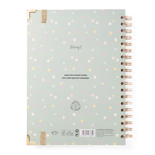 Detalle 2 de Mr.Wonderful Agenda Office 2025-26 Semanal extragrande — organización semanal