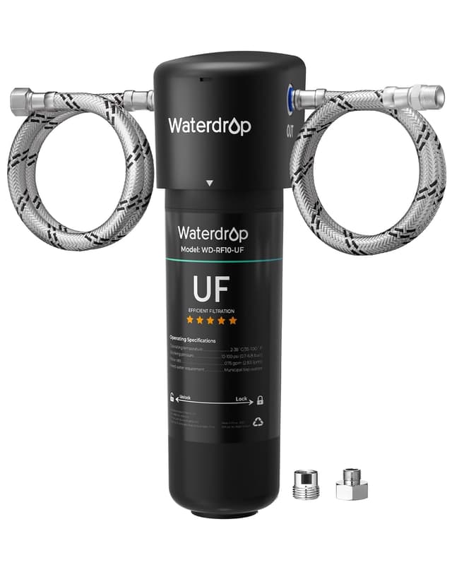 Imagen de Waterdrop 10UA-UF Filtre sous évier 0,01 μm 41600 L en OfertitasTOP