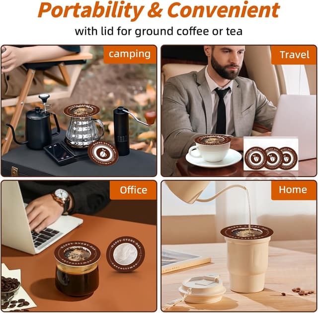 Thumbnail 7 de Carrottimes Filtros Café Goteo 50 Uds. Portátil y Desechable