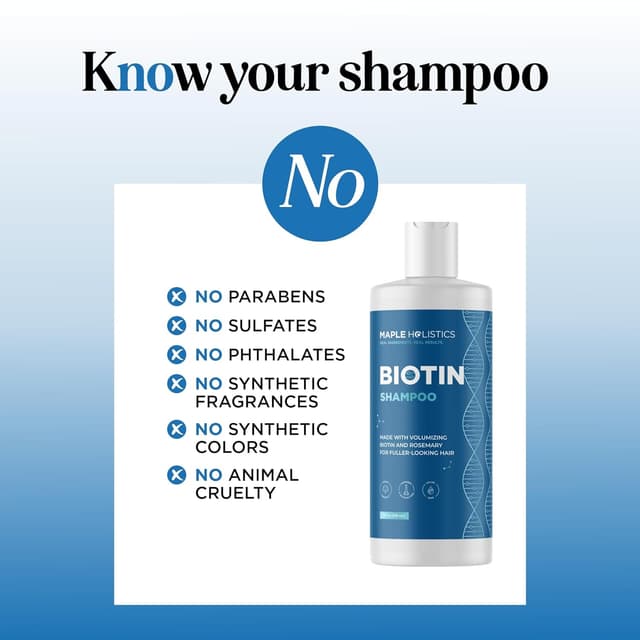 Thumbnail 1 de Rosemary Biotin Shampoo 8 Fl Oz