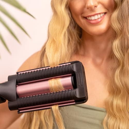 Thumbnail 5 de Cecotec Plancha RitualCare 1000 Summer Waves de 90W, 3 barriles 25mm cerámica, 3 temperaturas ajustables