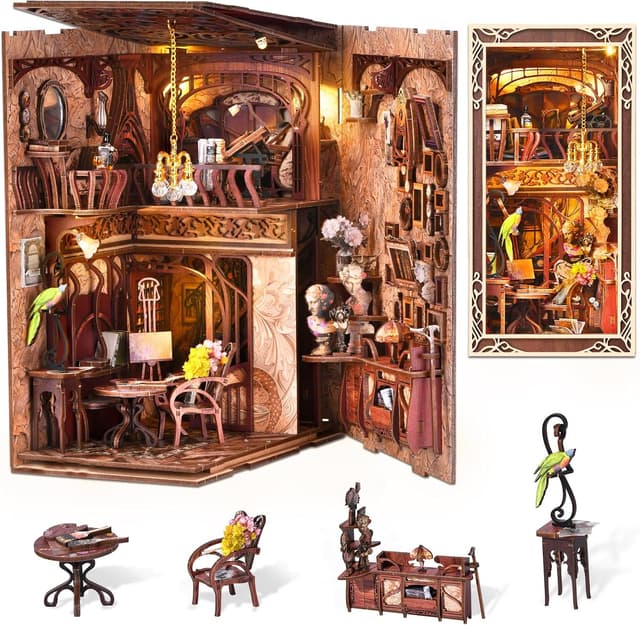 Thumbnail 6 de MiniCity Beyond Library Max Book Nook 6–10h