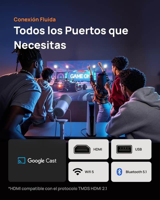 Thumbnail 6 de XGIMI MoGo 4 Laser Portátil 🎥 con Google TV y Batería
