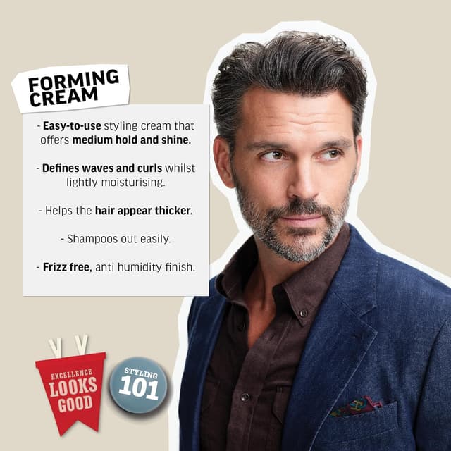 Thumbnail 2 de American Crew Hair Forming Cream 3 oz 💇