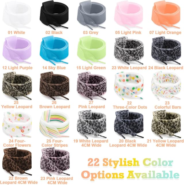 Thumbnail 5 de WEGOODZF Snow Yarn Shoelaces 2 Pairs