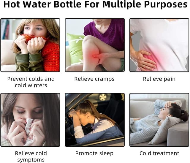 Thumbnail 4 de Kinder-Wärmflasche Dinosaurier mit Flausch-Bezug & Handwärmerhülle