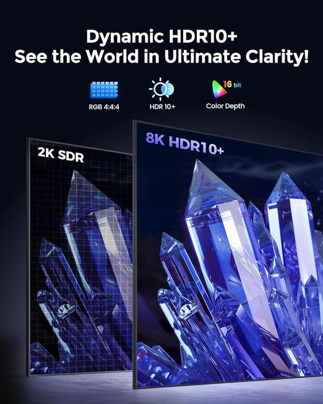 Detalle de Silkland 10K HDMI 2.1 Kabel 5m für 8K