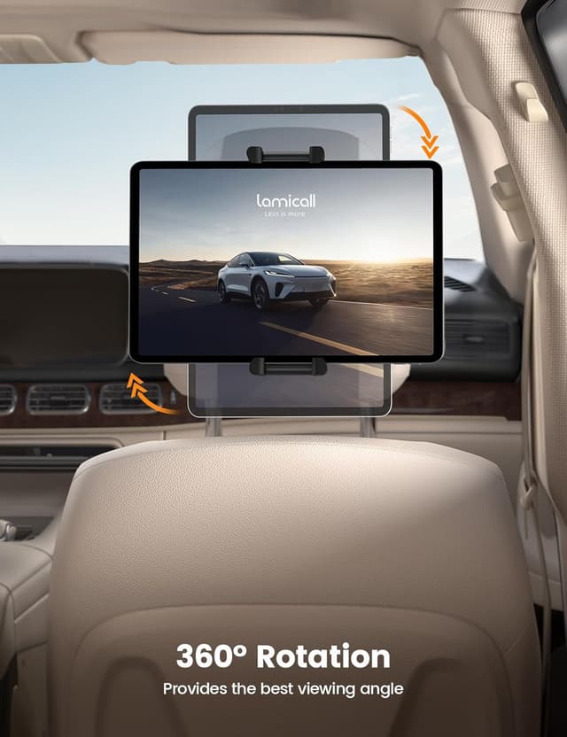 Thumbnail 1 de Lamicall Car Tablet Holder 360° rotating for iPad