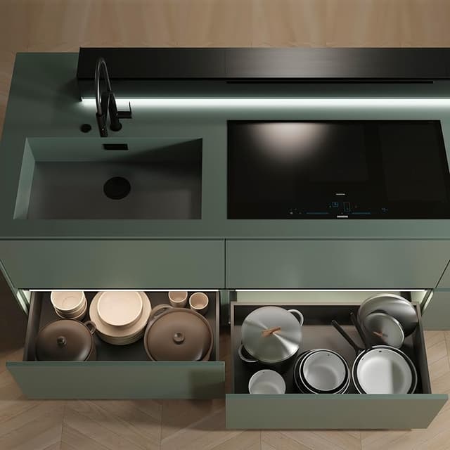 Thumbnail 2 de Emuca Kit cajón 178 mm profundidad 500 mm, 60 Kg