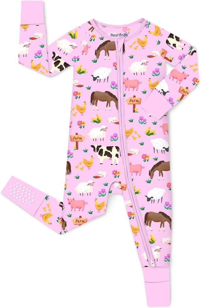 Detalle de babee Reshinee Bamboo Zippy Infant Sleeper