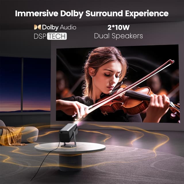 Detalle de Mini 4K Projector S29 30000Lumen