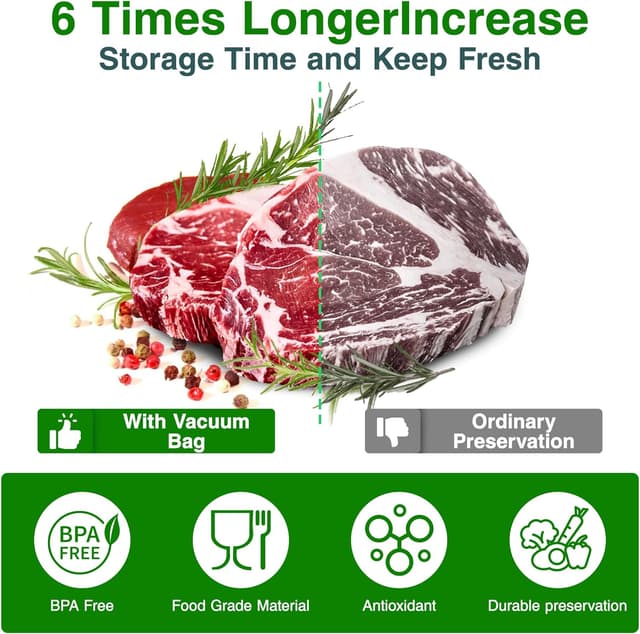 Thumbnail 5 de Vakuumierbeutel 7 Rollen 190µm 15/20x300cm