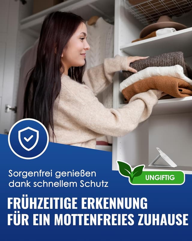 Thumbnail 4 de PIC Kleidermottenfalle Mottenschutz Kleiderschrank