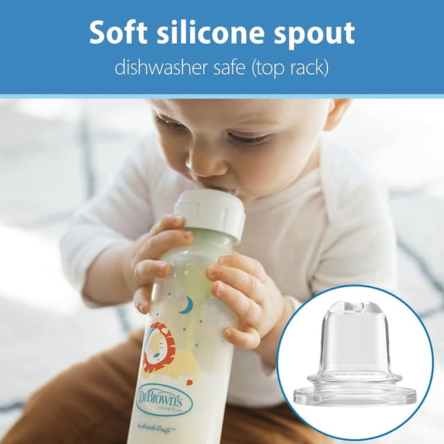 Thumbnail 4 de Dr. Brown's Milestones Narrow Sippy Bottle 8oz