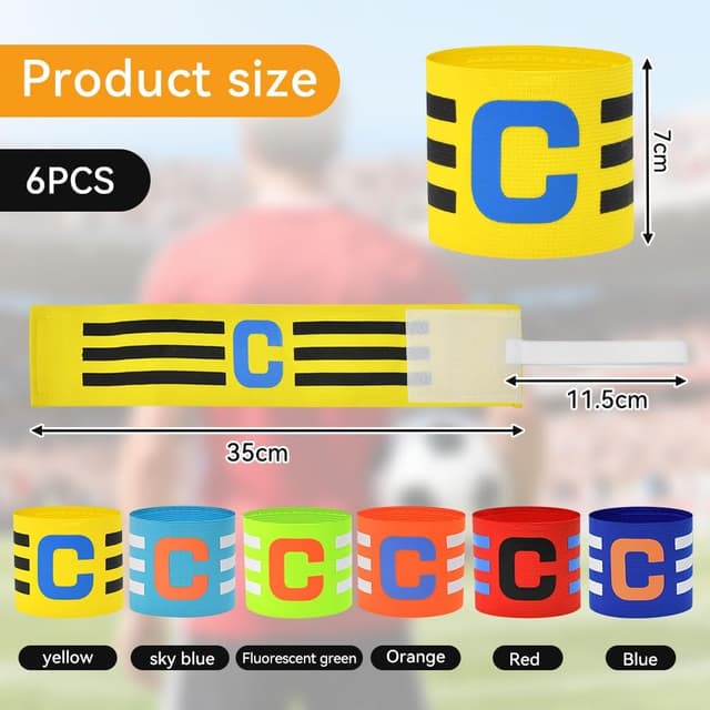 Thumbnail 1 de Ulluthu Kapitänsbinde verstellbar 4er Set