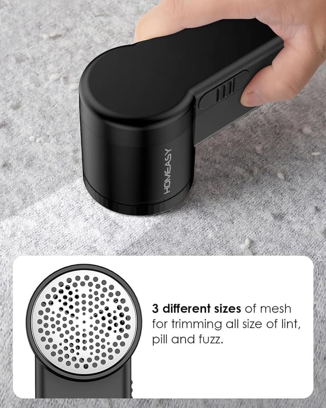 Thumbnail 3 de HOMEASY Fabric Shaver 2-speed lint remover