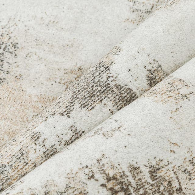 Thumbnail 6 de PureCozy Beige abstrakter Kurzflor-Teppich für Wohnzimmer & mehr, 240x300 cm – waschbar, rutschhemmend