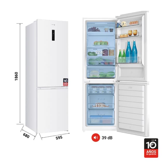 Thumbnail 1 de Fagor 3FFK-6677 frigorífico combi Total No Frost 💡