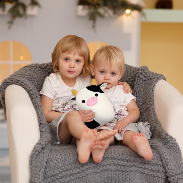 Thumbnail 6 de Vicloon Cuscino Peluche Mucca 22 cm