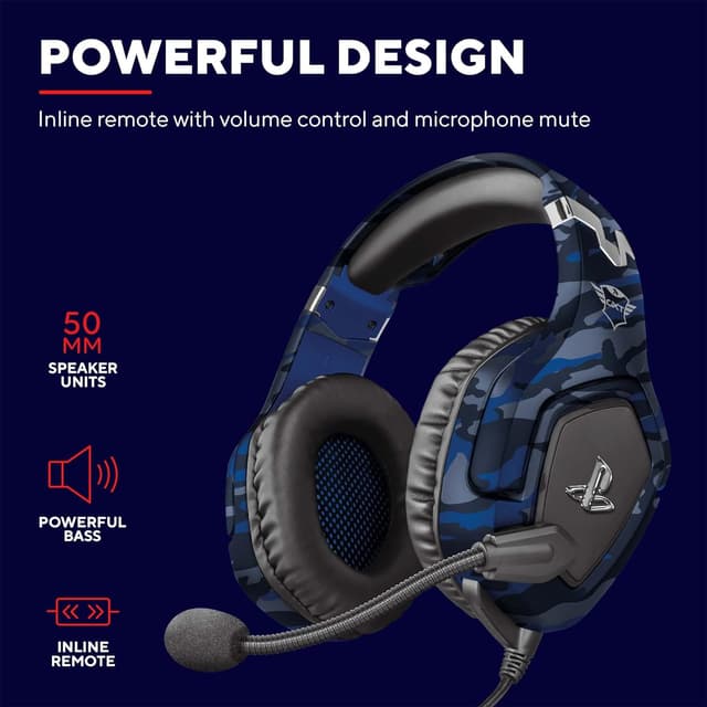 Detalle 2 de Trust GXT 488 Forze-B gaming headset 50mm
