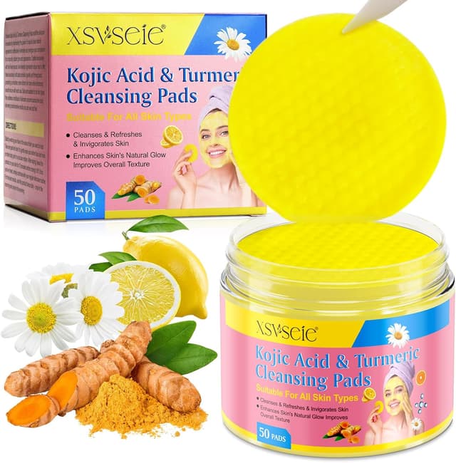 Detalle de Turmeric Kojic Acid Pads de curcuma