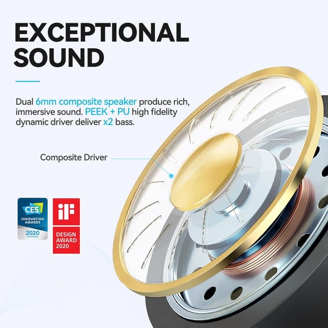 Thumbnail 2 de EarFun Air Bluetooth earbuds 35H