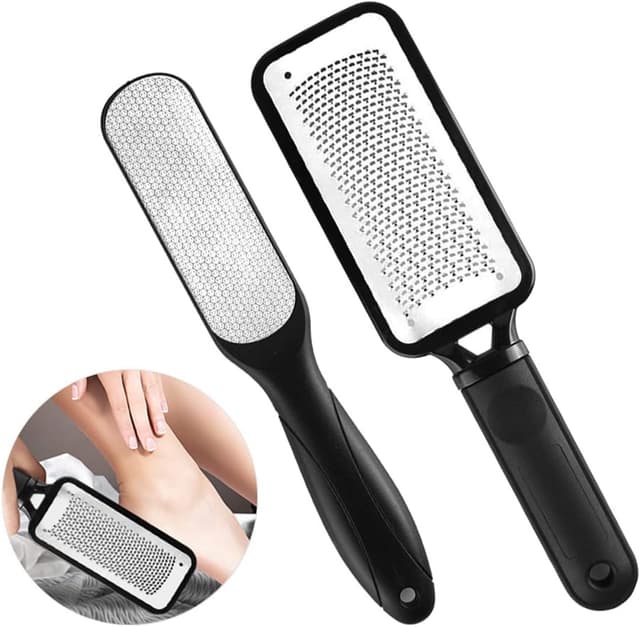 Detalle de WUJUN Hornhaut-Hobel & Fußraspel 2er-Set