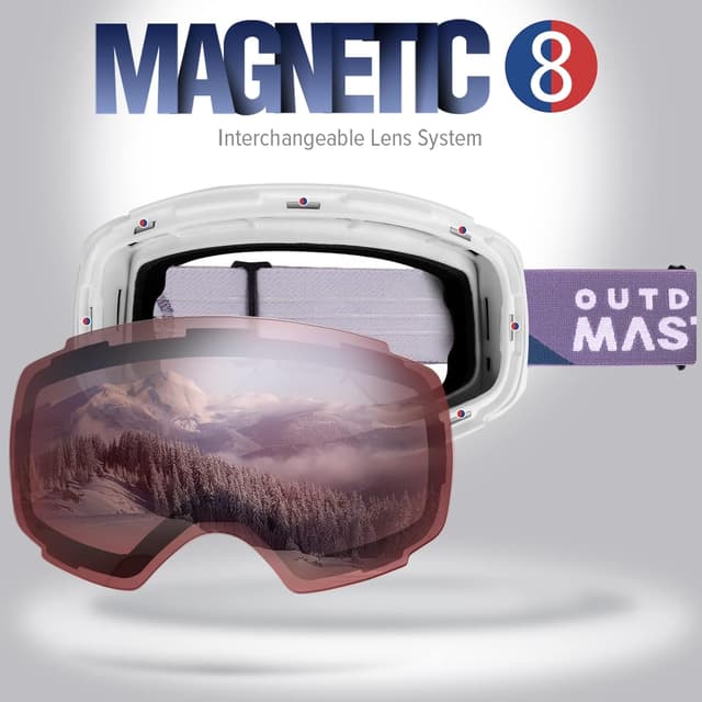Thumbnail 1 de OutdoorMaster Ski Goggles PRO, UV400 protection
