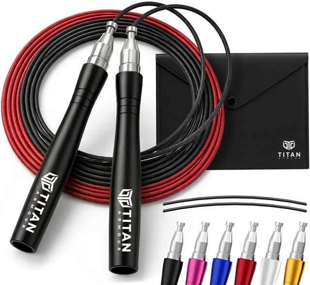 Detalle de Titan Armour Premium Self-Locking Adjustable Jump Rope