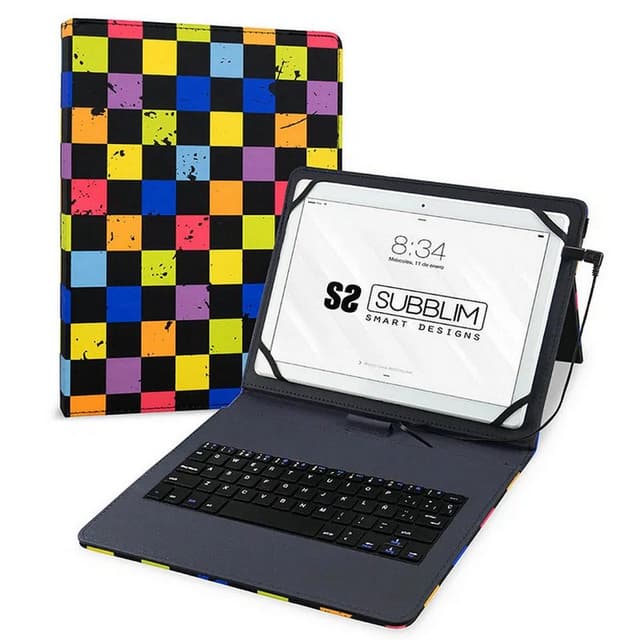 Detalle de subblim Keytab Squares teclado USB para tablet 10,1