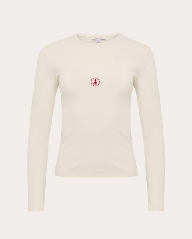 Imagen de JW Anderson Camiseta ajustada de algodón en OfertitasTOP