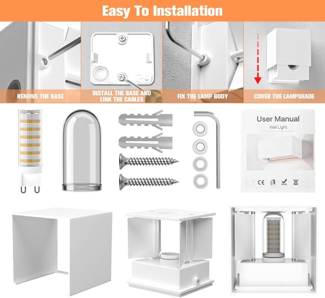 Thumbnail 4 de YrgePowk Applique da Esterno 9W