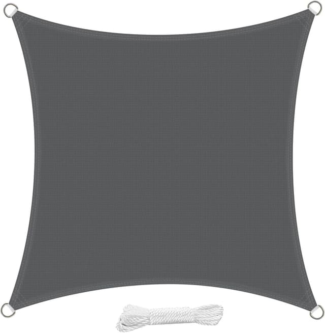 Thumbnail 6 de Tenda a vela rettangolare swift 2x3 m in HDPE beige, permeabile e con protezione UV