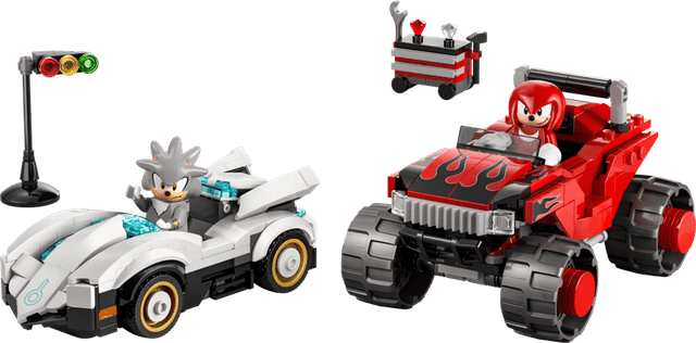 Detalle de LEGO Sonic 77118 Monstertruck mit Silvers Auto